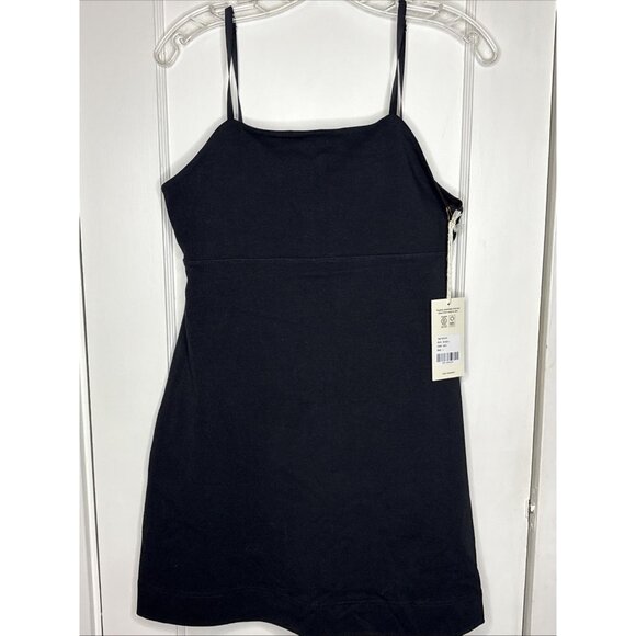 Mate The Label Dresses & Skirts - Mate The Label Organic Stretch Dress Mini Tennis In Black Size Large NWT